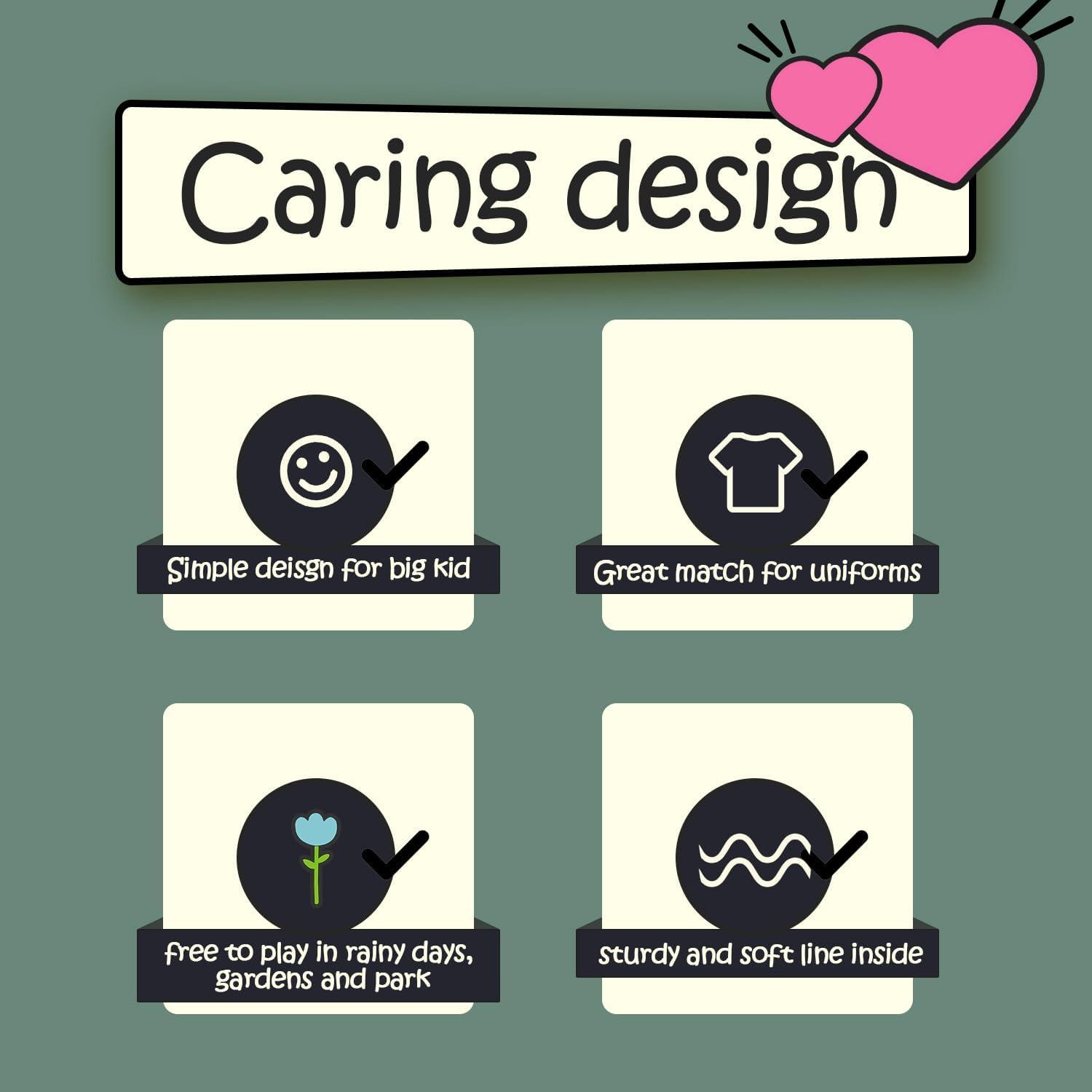 imageK KomForme Kids Rain Boots Waterproof Rubber Matte Boots with Easyon HandlesBlack