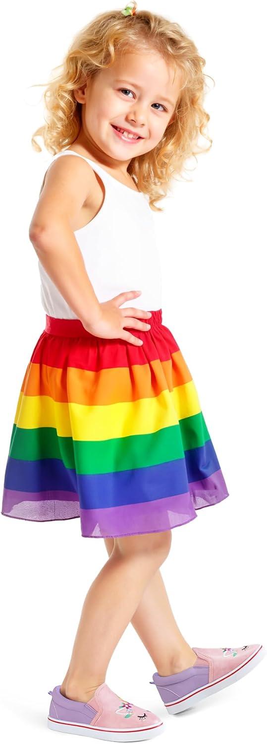 imageK KomForme Kids Shoes Toddlers Canvas Sneakers Slip on Walking Tennis Shoes for Boys GirlsToddlerLittle KidsBig KidsApink Unicorn