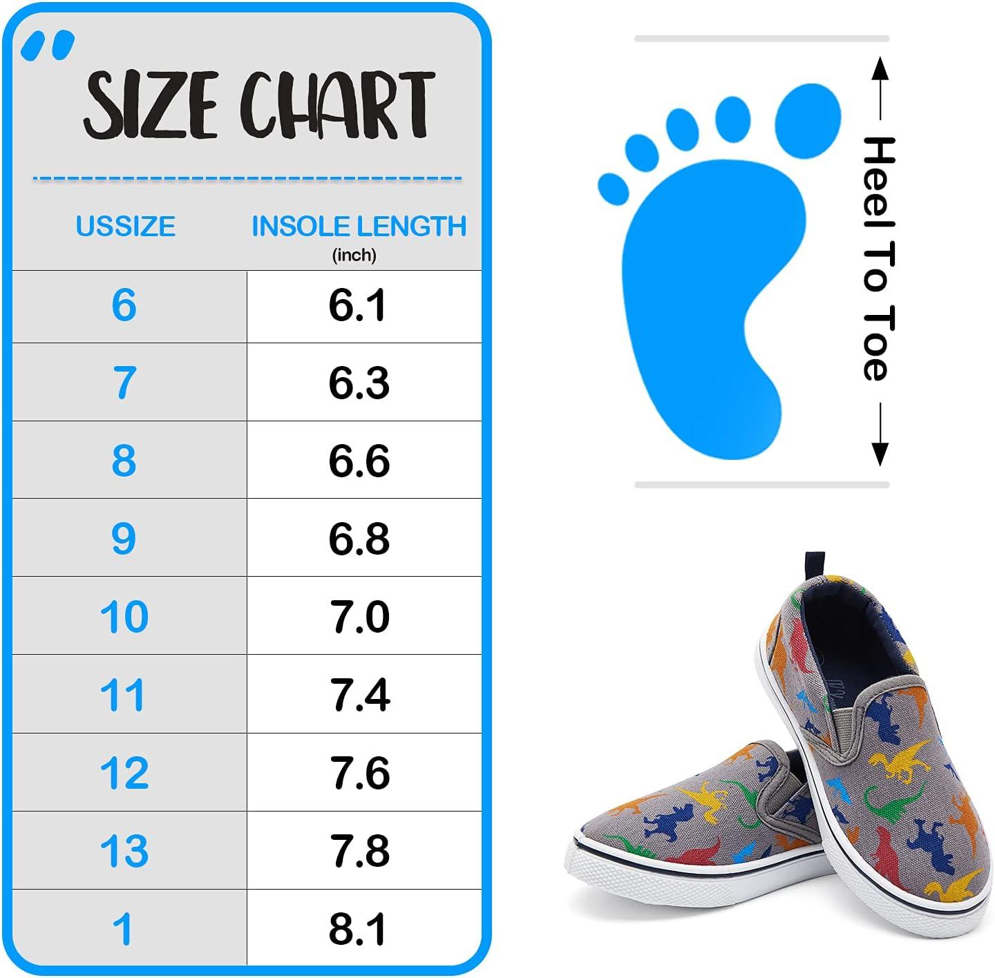 imageK KomForme Kids Shoes Toddlers Canvas Sneakers Slip on Walking Tennis Shoes for Boys GirlsToddlerLittle KidsBig KidsB1grey Dinosaur