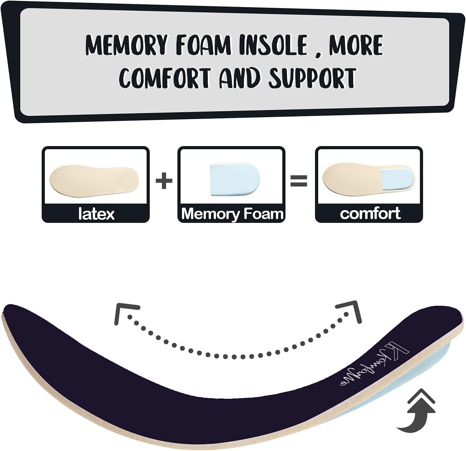 imageK KomForme Kids Shoes Toddlers Canvas Sneakers Slip on Walking Tennis Shoes for Boys GirlsToddlerLittle KidsBig KidsBlack