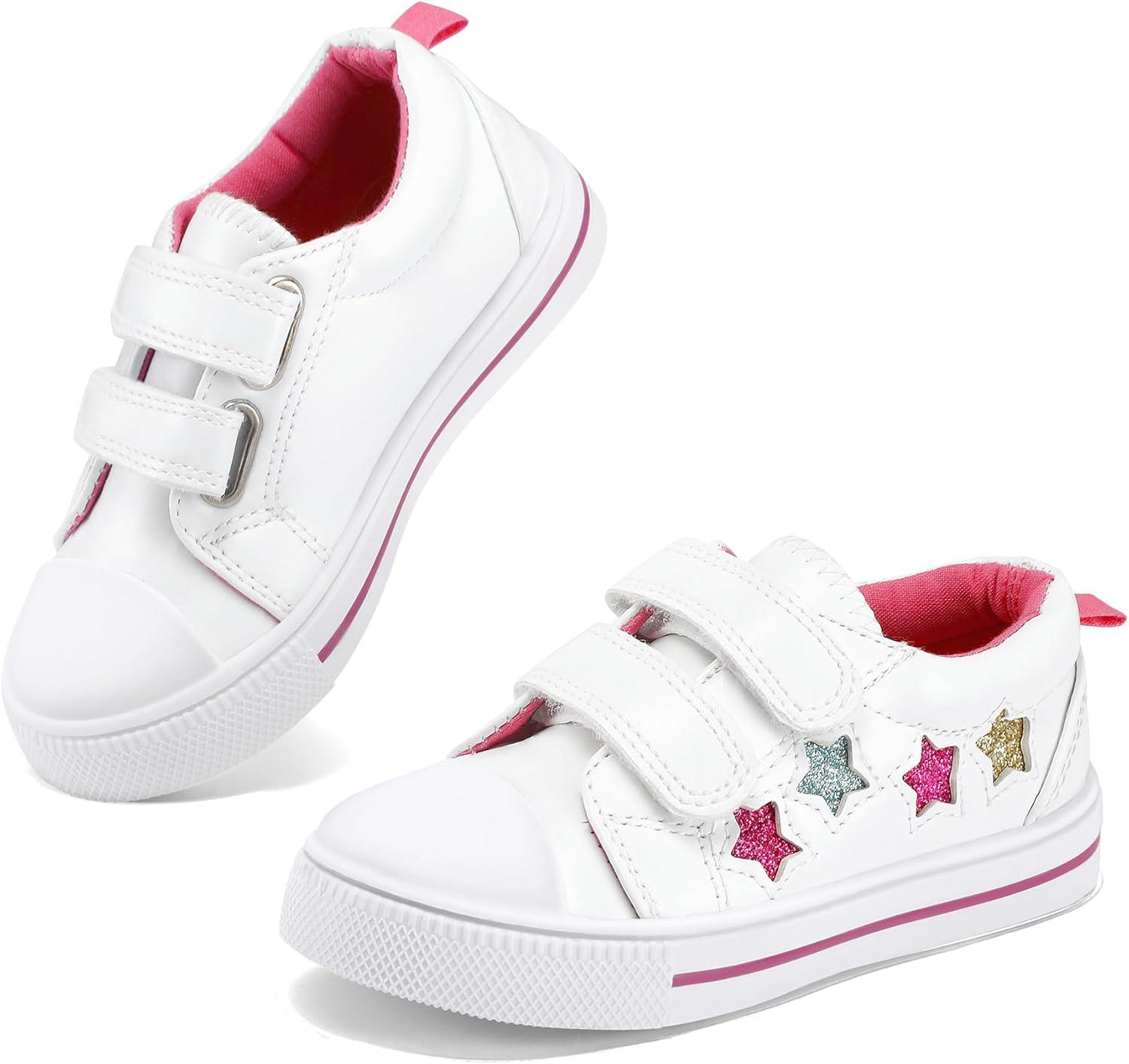 imageK KomForme Sneakers for Boys and GirlsToddler Kids Soft Walking ShoesLittle Stars