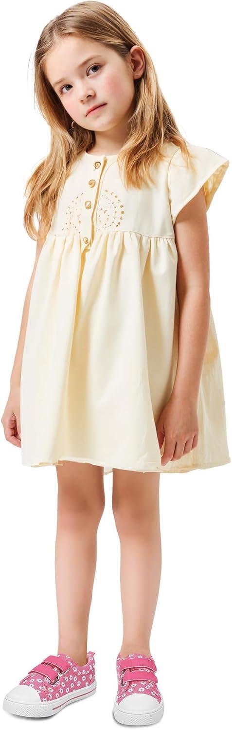 imageK KomForme Sneakers for Boys and GirlsToddler Kids Soft Walking ShoesPink Flower