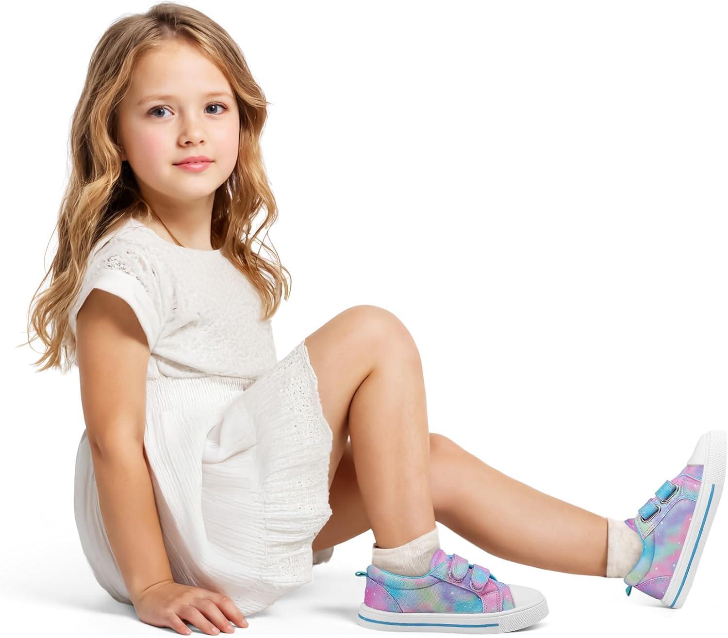 imageK KomForme Sneakers for Boys and GirlsToddler Kids Soft Walking ShoesTie Dye