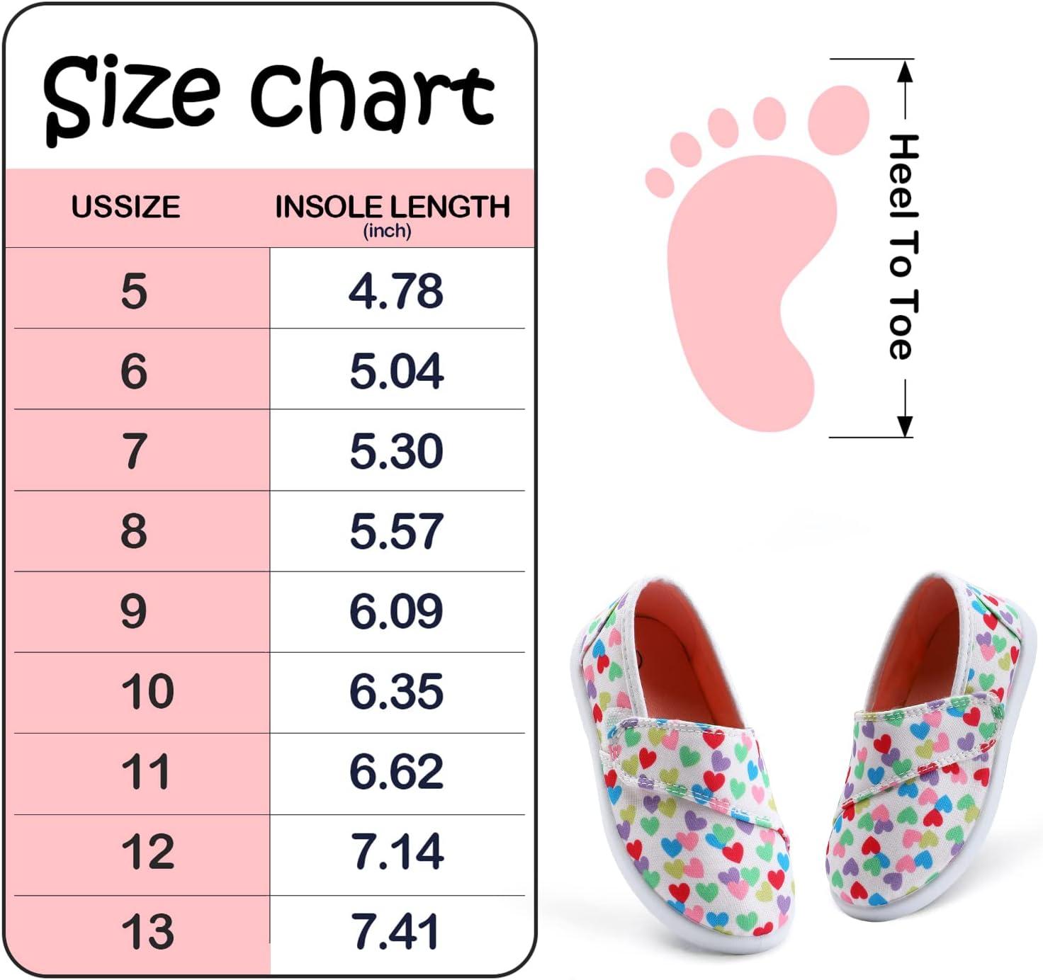 imageK KomForme Toddler Girls Sneakers Slip On Moccasins Casual Shoes for ToddlerLittle KidBig KidWhite Heart