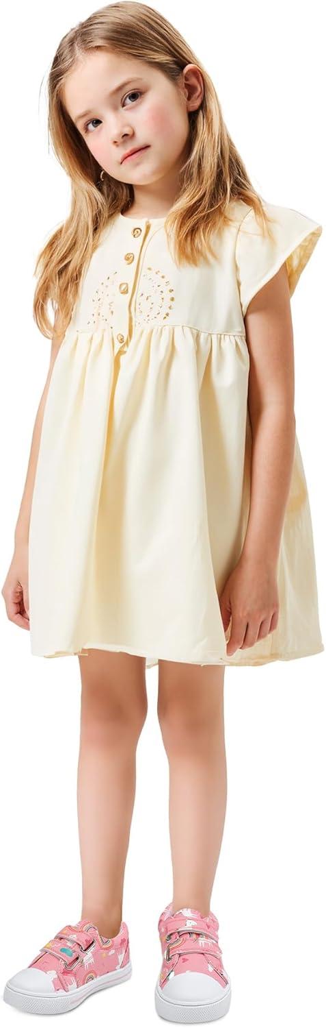 imageK KomForme Toddler Sneakers for Boys and Girls Dual Hook and Loops Sneakers Baby Canvas ShoesA2pink Rainbow