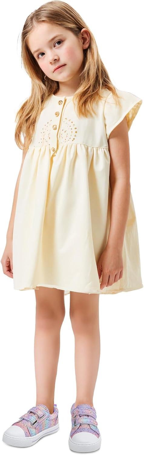 imageK KomForme Toddler Sneakers for Boys and Girls Dual Hook and Loops Sneakers Baby Canvas ShoesGradient Glitter