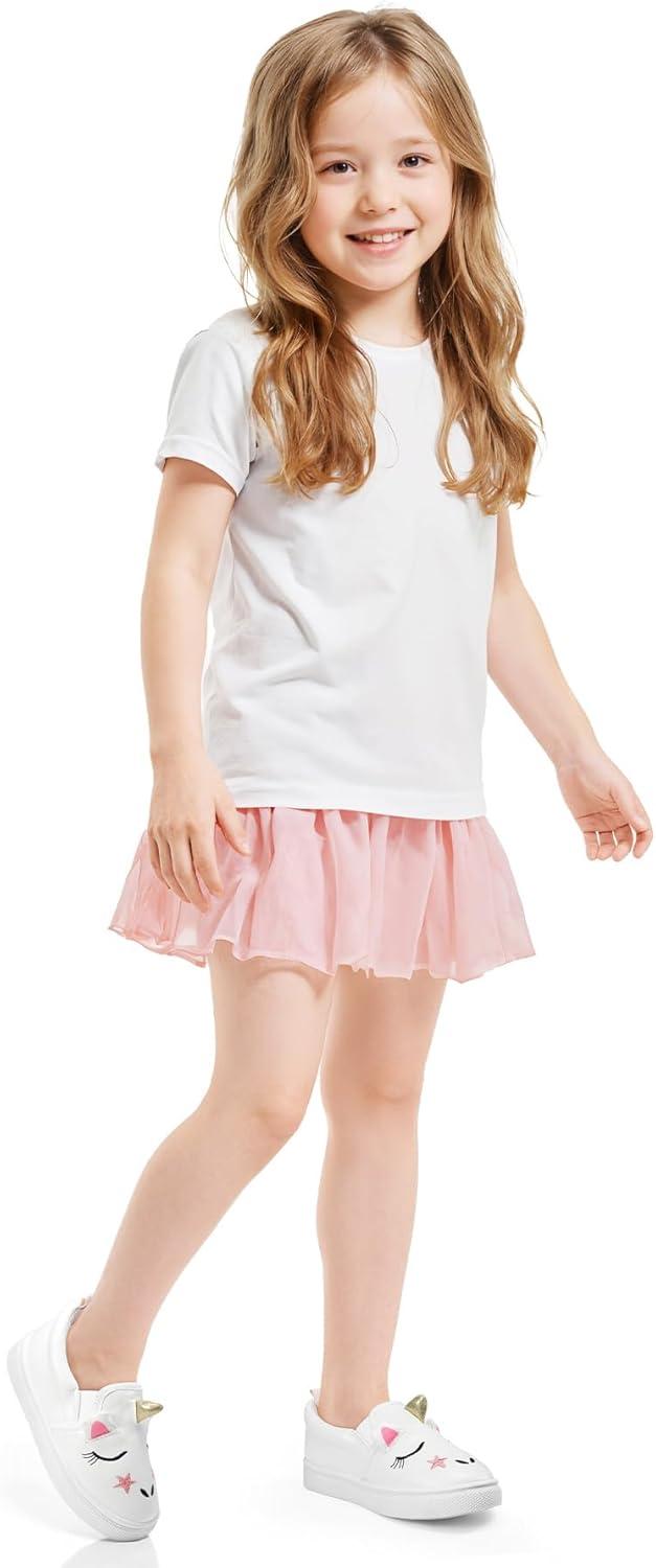 imageK KomForme Toddler Sneakers for Girls Boys Slip On Canvas Walking ShoesAunicorn 3d