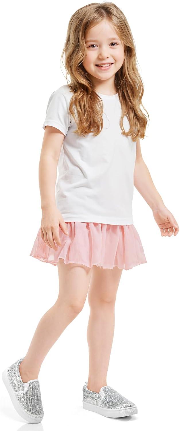 imageK KomForme Toddler Sneakers for Girls Boys Slip On Canvas Walking ShoesGrey