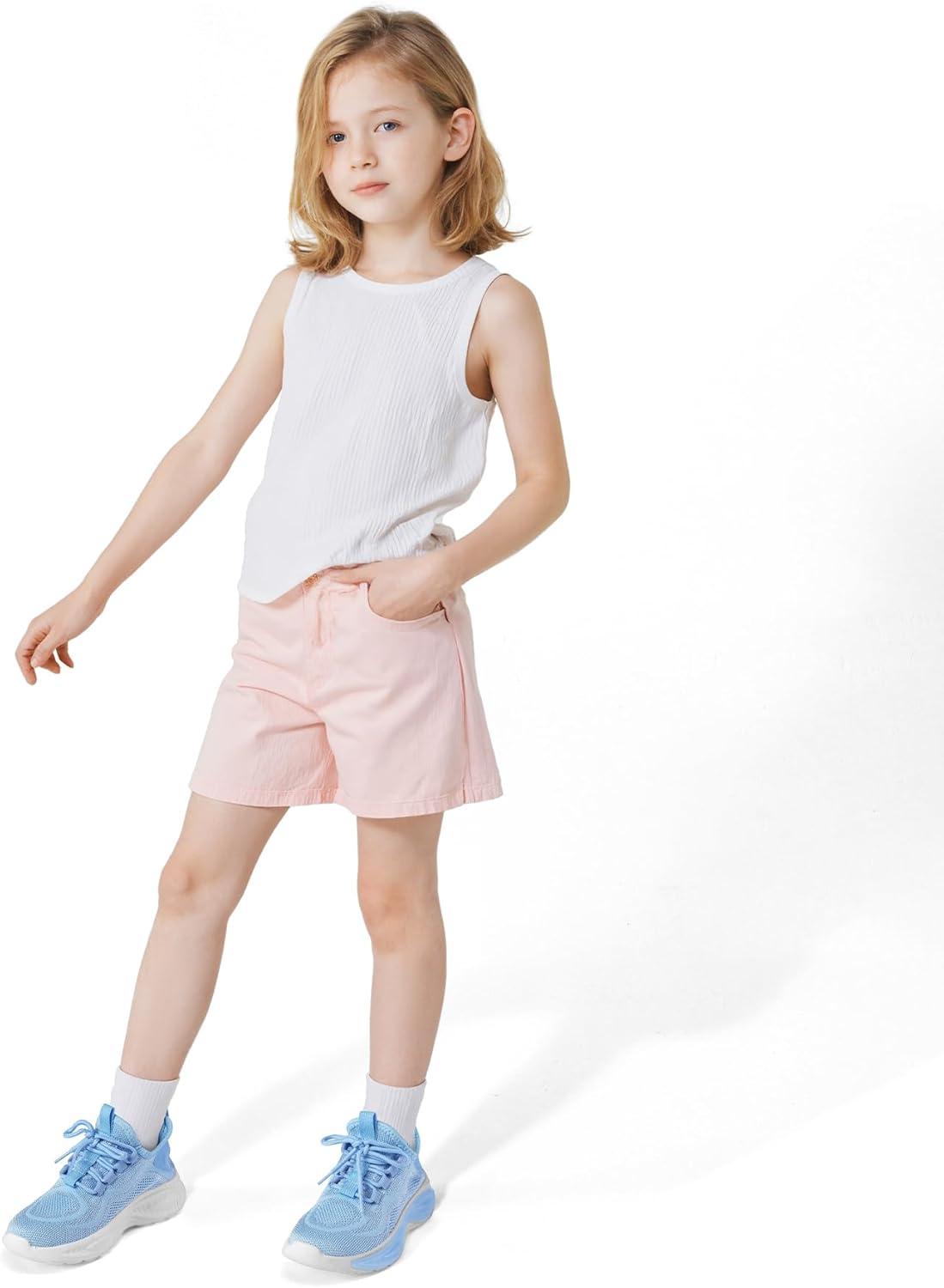 imageRUNSIDE Boys Girls Sneakers Lace up Kids Tennis Shoes for WalkingRunning Lightweight Breathable Gym Shoes Outdoor Little KidBig KidBlue