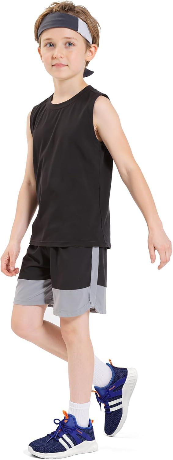 imageRUNSIDE Boys Girls Tennis Shoes Kids Lightweight Breathable Sneakers Laceup Running Athletic Shoes for ToddlerLittle KidBig KidBlue