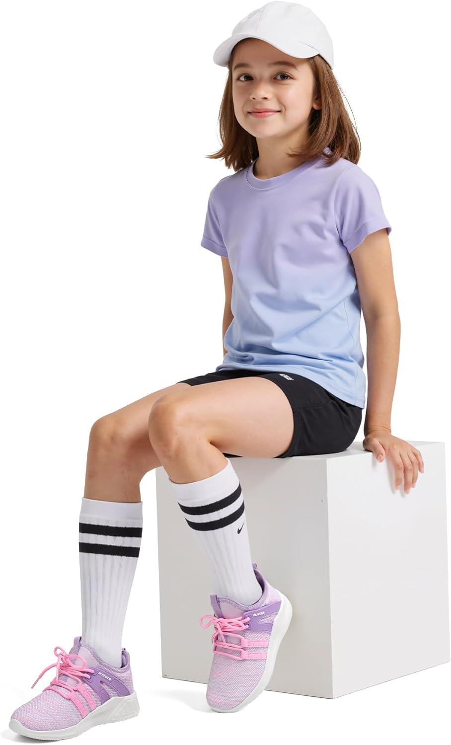 imageRUNSIDE Boys Girls Tennis Shoes Kids Lightweight Breathable Sneakers Laceup Running Athletic Shoes for ToddlerLittle KidBig KidColorful