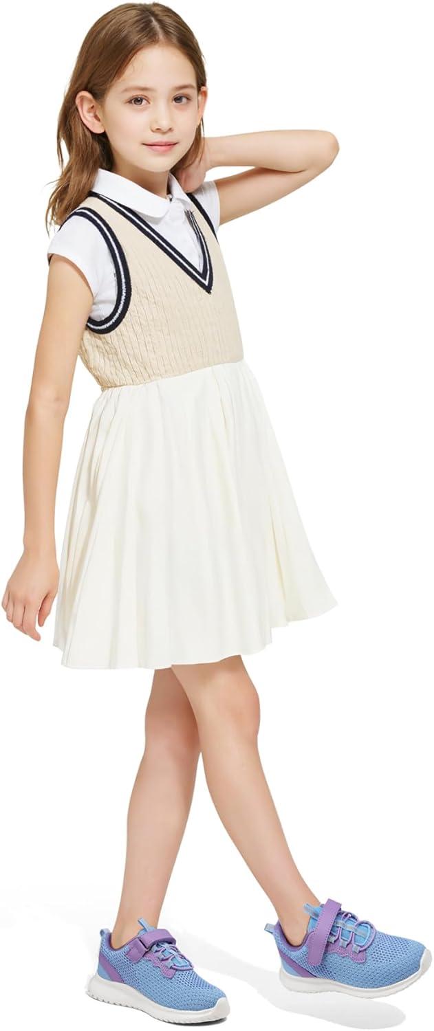 imageRUNSIDE Kids Shoes Boys Girls Sneakers Lightweight Athletic WalkingRunning Tennis ShoesToddlerLittle KidBig KidBlue