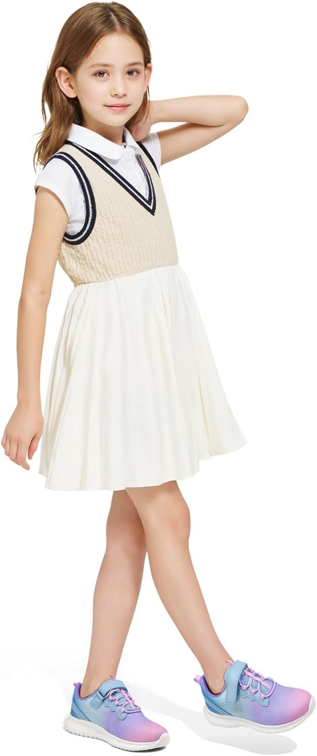 imageRUNSIDE Kids Shoes Boys Girls Sneakers Lightweight Athletic WalkingRunning Tennis ShoesToddlerLittle KidBig KidGradient Blue