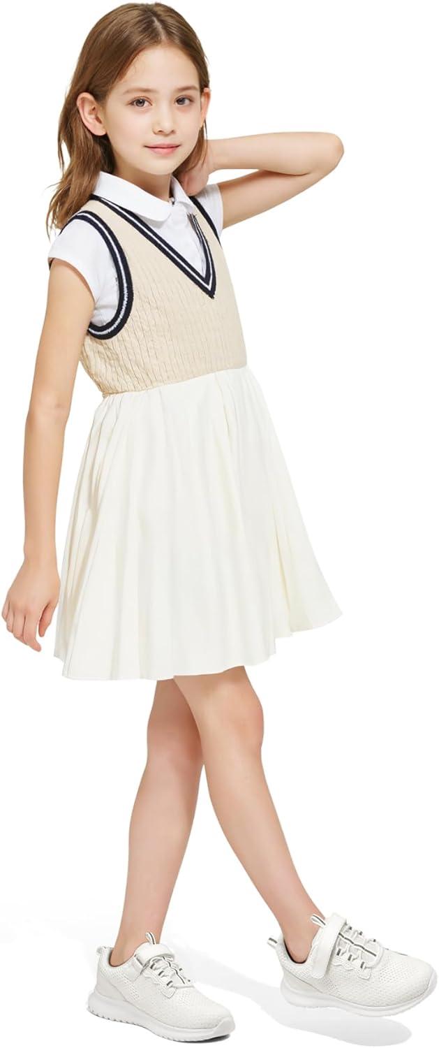 imageRUNSIDE Kids Shoes Boys Girls Sneakers Lightweight Athletic WalkingRunning Tennis ShoesToddlerLittle KidBig KidWhite