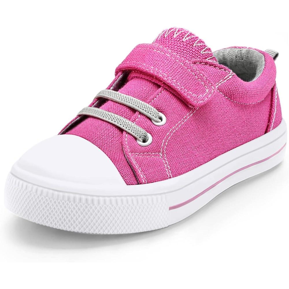 imageK KomForme Toddler Shoes Boys Girls Canvas Sneakers Size 413Apink