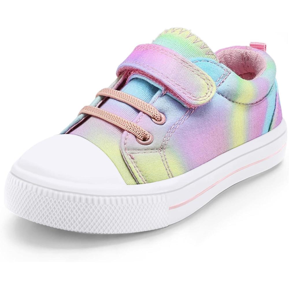 imageK KomForme Toddler Shoes Boys Girls Canvas Sneakers Size 413Gradient
