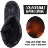 K KomForme Boys Girls Snow Boots Waterproof Winter Outdoor Boots(Toddler/Little Kid/Big Kid)(Camouflage)