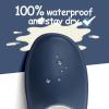 K KomForme Kids Rain Boots, Waterproof Rubber Matte Boots with Easy-on Handles(Navy)