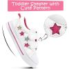 K KomForme Sneakers for Boys and Girls,Toddler Kids Soft Walking Shoes(Little Stars)