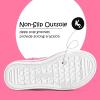 K KomForme Sneakers for Boys and Girls,Toddler Kids Soft Walking Shoes(Pink Glitter)