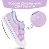 K KomForme Sneakers for Boys and Girls,Toddler Kids Soft Walking Shoes(Purple)