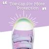 K KomForme Sneakers for Boys and Girls,Toddler Kids Soft Walking Shoes(Purple)