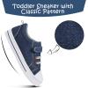 K KomForme Toddler Shoes Boys Girls Canvas Sneakers Size 4-13(B-light Denim)