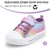 K KomForme Toddler Shoes Boys Girls Canvas Sneakers Size 4-13(Main Pink)