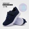 RUNSIDE Kids Shoes, Boys Girls Sneakers Lightweight Athletic Walking/Running Tennis Shoes(Toddler/Little Kid/Big Kid)(B-navy)