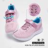 RUNSIDE Kids Shoes, Boys Girls Sneakers Lightweight Athletic Walking/Running Tennis Shoes(Toddler/Little Kid/Big Kid)(Pink)