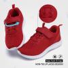 RUNSIDE Kids Shoes, Boys Girls Sneakers Lightweight Athletic Walking/Running Tennis Shoes(Toddler/Little Kid/Big Kid)(Red)
