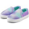 K KomForme Kids Shoes Toddlers Canvas Sneakers Slip on Walking Tennis Shoes for Boys Girls(Toddler/Little Kids/Big Kids)(Purple Tie-dye)