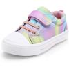 K KomForme Toddler Shoes Boys Girls Canvas Sneakers Size 4-13(Gradient)