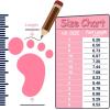 K KomForme Kids Girls & Boys Rain Boots with Easy-on Handles Waterproof Outdoors(Pink)
