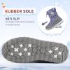K KomForme Boys & Girls Snow Boots Insulated Fur Lined Warm Anti-Slip Waterproof Winter Boot (Toddler/Little Kid/Big Kid)(Spider Print Blue)
