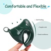 Toddler Rain Boots Baby Easy-on Rain Shoes for Boy&Girl | Waterproof, PVC(Dark Green)