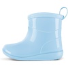 Toddler Rain Boots Baby Easy-on Rain Shoes for Boy&Girl | Waterproof, PVC(Blue)
