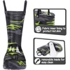 K KomForme Kids Rain Boots Boys Girls Light up Boots with Easy-on Handles(Camouflage)