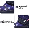 K KomForme Kids Warm Waterproof Outdoor Boots(Star)