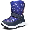 K KomForme Kids Warm Waterproof Outdoor Boots(Star)