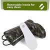 K KomForme Girls Boys Rain Boots Waterproof Boots with Easy on Handles(Camouflage)