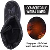 K KomForme Kids Warm Waterproof Outdoor Boots(Camouflage)