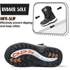 K KomForme Kids Warm Waterproof Outdoor Boots(Dinosaur)