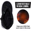 K KomForme Kids Warm Waterproof Outdoor Boots(Dinosaur)