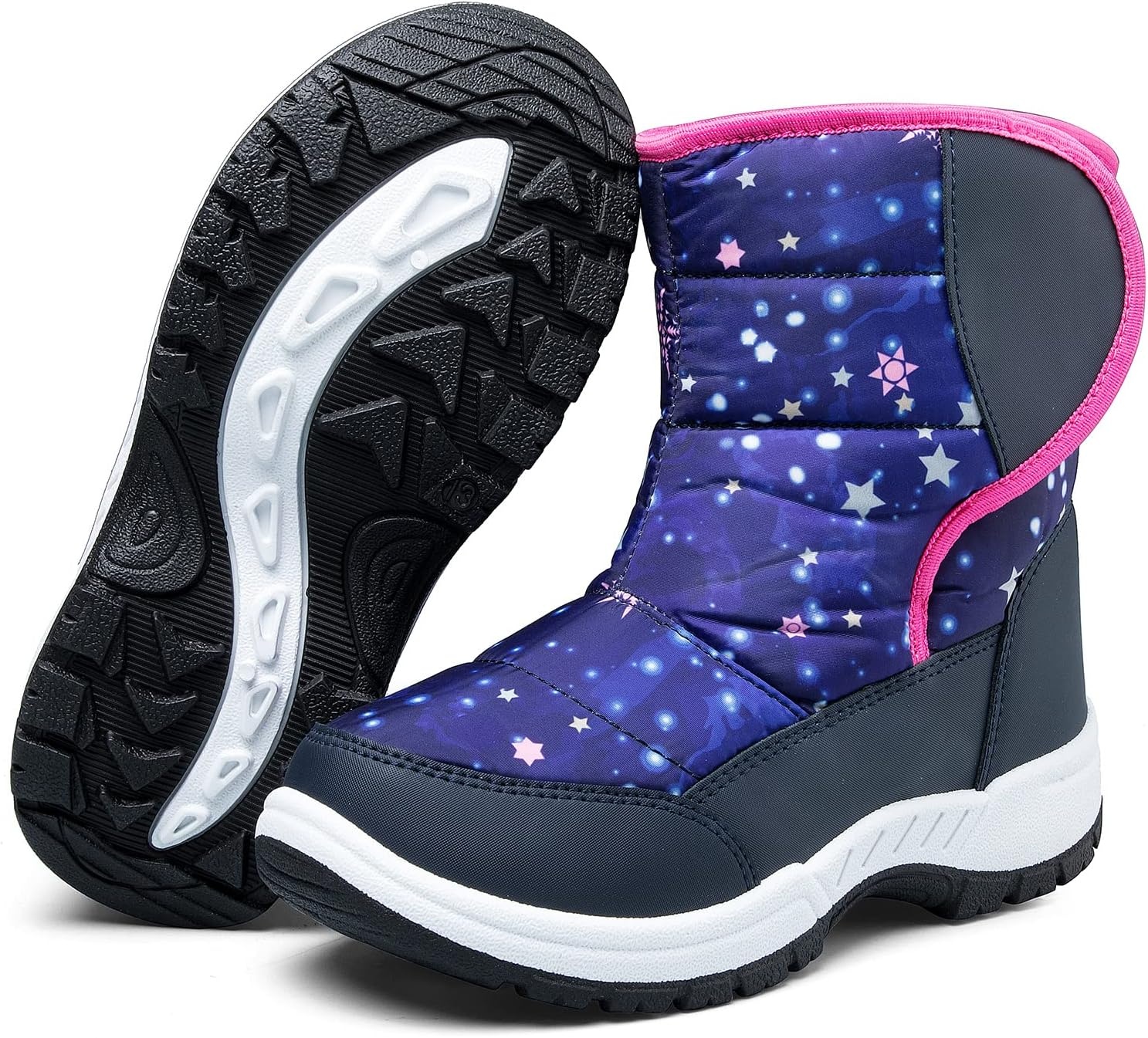 image:imageKids Warm AntiSlip Outdoor Winter BootsStar