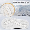 Kids Warm Anti-Slip Outdoor Winter Boots(White)